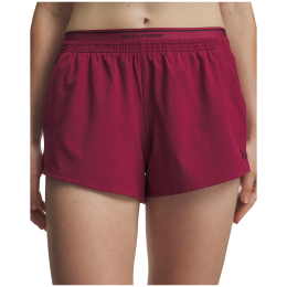 Pantalones cortos de mujer Under Armour UA Vanish Woven 3in Shorts burdeos Claret / / Ox Blood