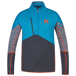 Sudadera funcional de hombre Hannah Niro Hz azul/gris faience/anthracite mel