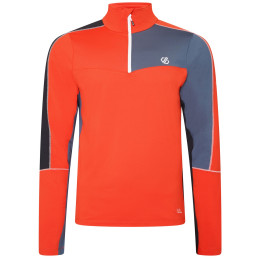 Sudadera funcional de hombre Dare 2b Dignify II Core Stretch rojo/gris Infrd/OrinGr