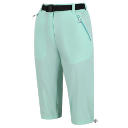 Pantalones de tres cuartos para mujer Regatta Xrt Capri Light (2023) azul/verde Ocean Wave