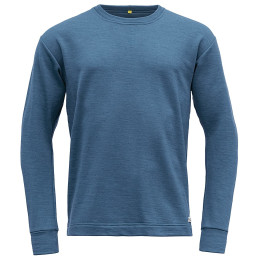 Sudadera funcional de hombre Devold Nibba Man Sweater azul BlueMelange