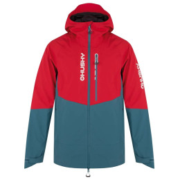 Chaqueta de hombre Husky Nicco M rojo/azul red/turquoise