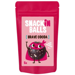 Alimentación deportiva SNACKin BALLS Brave Cocoa 65 g