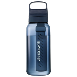 Botella con filtro LifeStraw Go 2.0 Water Filter Bottle 1L azul oscuro Aegean Sea