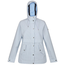 Chaqueta de mujer Regatta Bayla azul claro Powder Blue Ticking Stripe