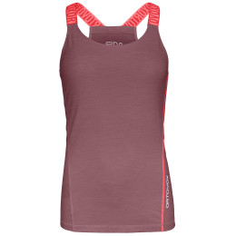 Camiseta sin mangas para mujer Ortovox 150 Essential Top W rosa mountain rose