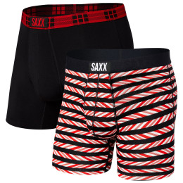 Calzoncillos bóxer Saxx Vibe Super Soft BB 2Pk rojo/negro MintyFresh/Black