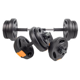 Mancuernas Dare 2b 15KG Weights Set negro Black