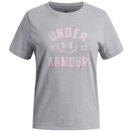 Camiseta funcional para niños Under Armour UA G Varsity SS Mod Gray Light Heather