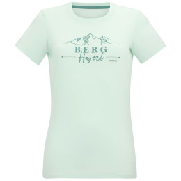 Camiseta de mujer Regatta Women’s Fingal Slogan azul claro OceanMist