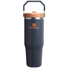 Taza térmica Stanley Tumbler Flip Straw 2.0 890 ml negro/marrón Twilight