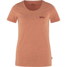 Camiseta de mujer Fjällräven Fjällräven Logo T-shirt W rosa 333-999_Pink, Red