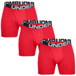 Calzoncillos bóxer Under Armour Charged Cotton 6in 3 Pack