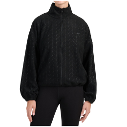 Sudadera de mujer 4F Fleece F466 negro Deep Black