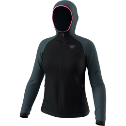 Sudadera de mujer Dynafit Radical Ptc Hooded Jkt W negro/azul 0722 - cinder/0910