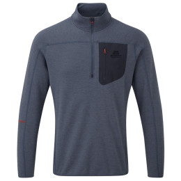 Sudadera de hombre Mountain Equipment Integrity Zip T azul oscuro DenimBlue