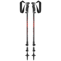 Bastones de senderismo Leki Journey Lite rojo RedWhite