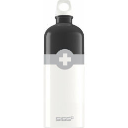 Botella Sigg Swiss Logo 1 l negro