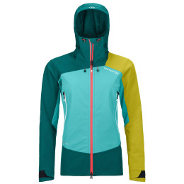 Chaqueta de mujer Ortovox W's Westalpen Softshell Jacket azul Ice Waterfall