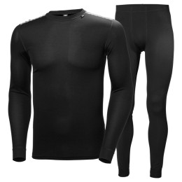 Juego funcional de hombre Helly Hansen Hh Comfort Light Set negro Black