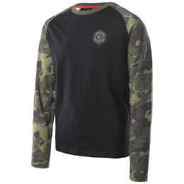 Camiseta para niños Bejo Rick Ls Jrb negro Black/Deep Depths Moro