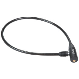 Candado Just One One Loop 5.0 negro