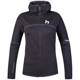 Sudadera de mujer Hannah Meda Hoody gris/violeta anthracite mel