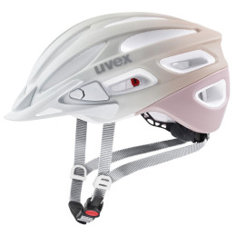 Casco de ciclismo Uvex True Cc blanco/rosa sand-dust rose matt
