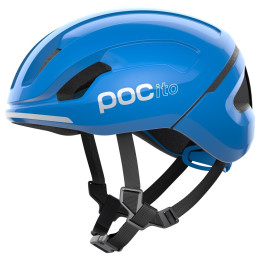 Casco de ciclismo para niños POC POCito Omne SPIN azul FluorescentBlue