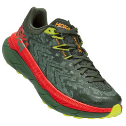 Zapatillas de carrera para hombre Hoka Tecton X verde/naranja Thyme / Fiesta