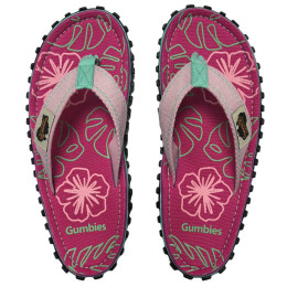 Chanclas de mujer Gumbies Blush Hibiscus rosa růžová