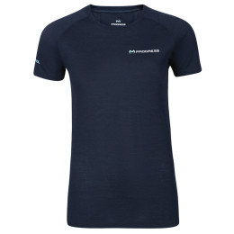 Camiseta funcional de mujer Progress MA NKRZ 125 negro/azul černo-modrá