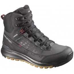 Calzado de hombre Salomon Kaipo Mid GTX® negro Black/Phantom/Poseidon