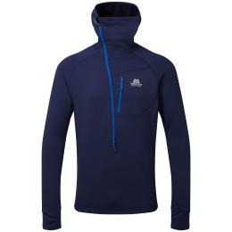 Sudadera de hombre Mountain Equipment Eclipse Hooded Zip T azul oscuro MedievalBlue