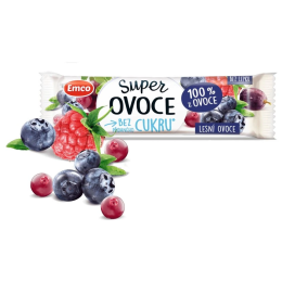 Barrita Emco Super fruta frutos del bosque 30g