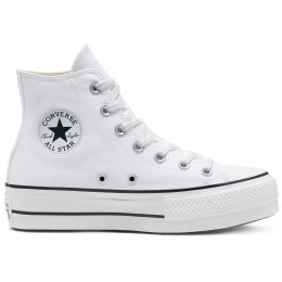 Calzado de mujer Converse Chuck Taylor All Star Lift Mid blanco WHITE