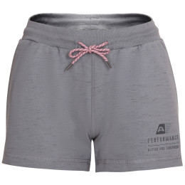 Pantalones cortos de mujer Alpine Pro Wigma gris grey