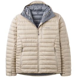 Chaqueta de hombre Rab Microlight Alpine Down Hoody beige Dark Pebble