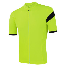 Maillot de ciclismo de hombre Sensor Cyklo Coolmax Classic amarillo Reflex Neon Yellow