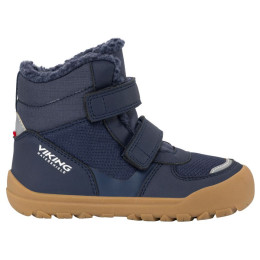 Botas de invierno para niños Viking Outdoor Footwear Rowan Barefoot Warm WP 2V Navy