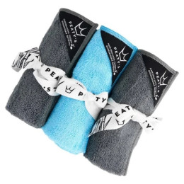 Paño de limpieza Peaty´s Bamboo Bicycle Cleaning Cloths azul/gris