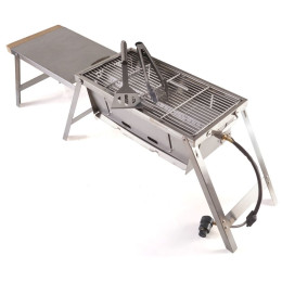 Barbacoa plegable Ridge Monkey Grilla BBQ Dual Fuel