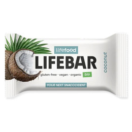 Barrita Lifefood Lifebar tyčinka kokosová RAW BIO 40 g