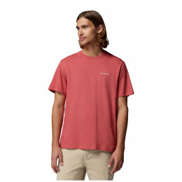 Camiseta de hombre Columbia Csc™ Basic Tee rojo Washed Red