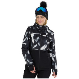 Chaqueta de esquí para mujer Fundango Celine Allmountain Jacket negro/blanco black injun