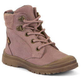 Botas de invierno para niños Froddo Tylas Tex Laces Dark Pink rosa/violeta dark pink
