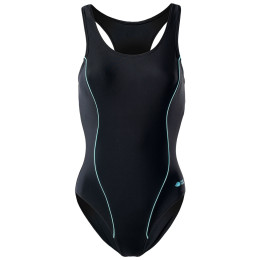 Bañador de mujer Aquawave Abra negro Black/AquaSplash
