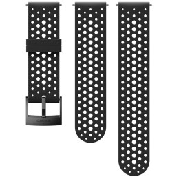 Correa Suunto 24mm Athletic 1 Silicone Strap negro