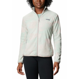 Sudadera de mujer Columbia Ali Peak Full Zip azul/rosa AquaToneCamo