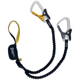 Absorbedor de energía Singing Rock Phario 360° negro/naranja Black